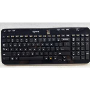 Logitech K360 Wireless Black Keyboard w/ USB Unifying Receiver Y-R0017